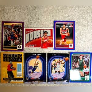 NBA Hoops Basketball x7 Cards Bundle Pack